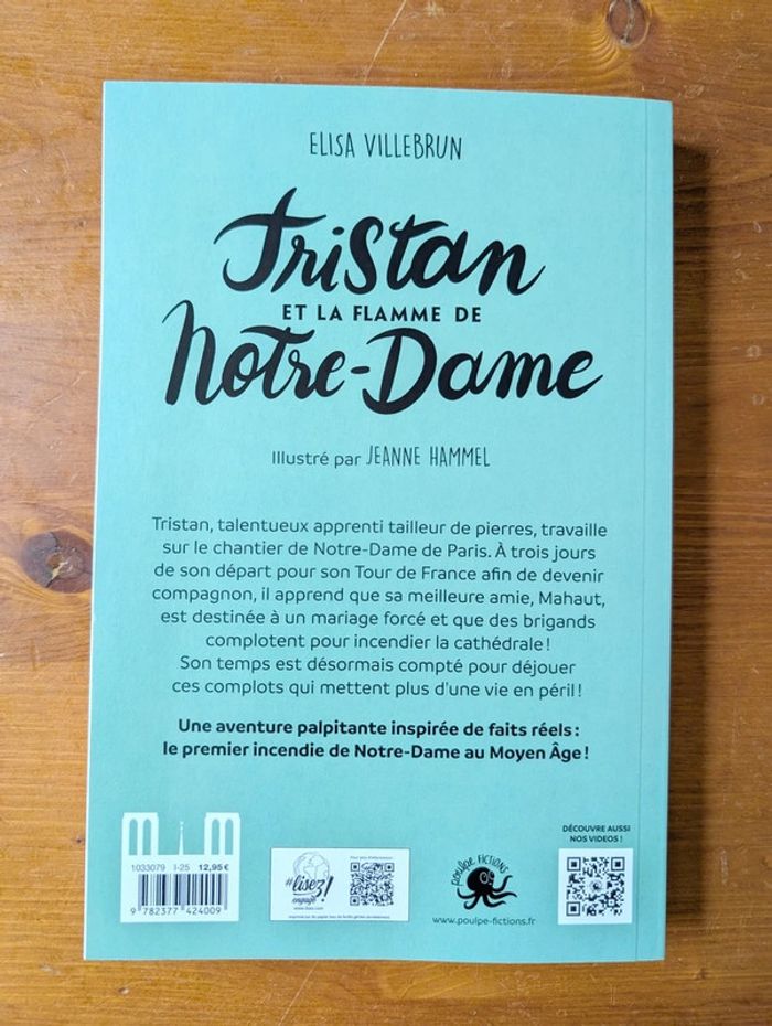 Tristan et la flamme de Notre-Dame - photo numéro 2