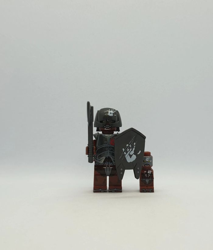 💍 Figurine Le Seigneur des Anneaux - Uruk-Hai - (Style Lego) 💍 - photo numéro 5