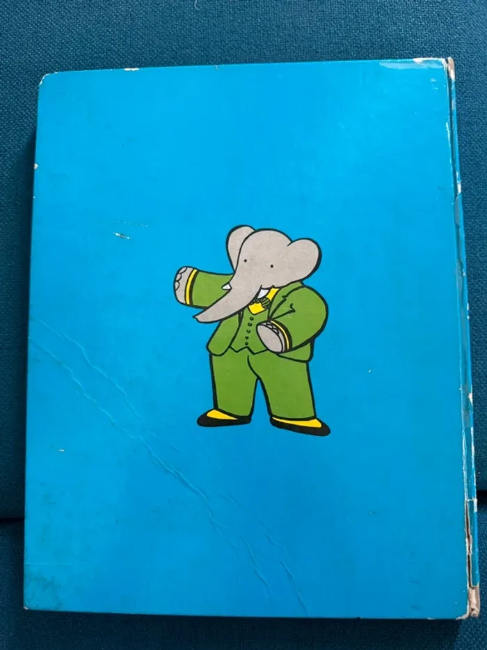 Recueil livre album ancien vintage Le Journal de Babar N1 numéro 1 bleu magazine - photo numéro 3