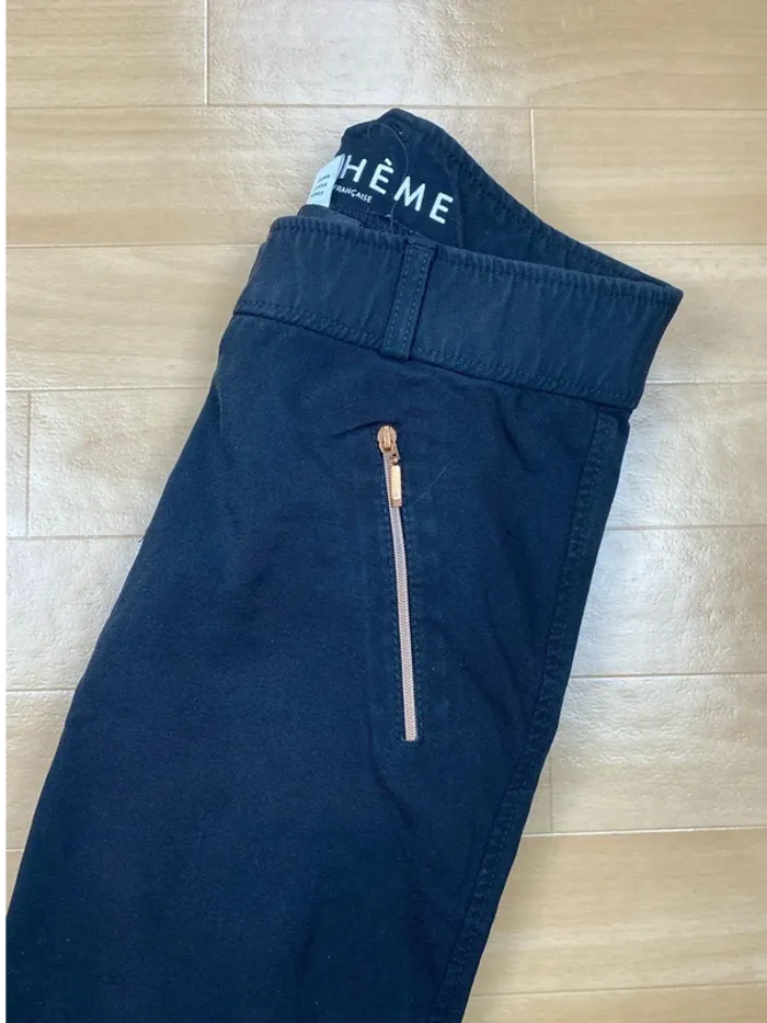 Pantalon Equithème noir – Très bon état – Taille 34 - photo numéro 4