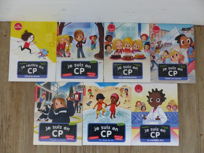 lot de 7 livres collection "je suis en CP" - photo numéro 2