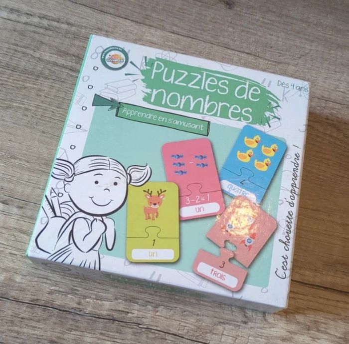 Jeux puzzle des nombres