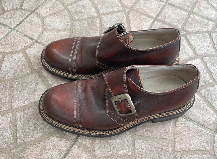 Mocassins cuir marron homme 42 San Marina
