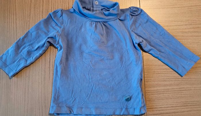 2 tee shirts col roulé 18 mois - photo numéro 3