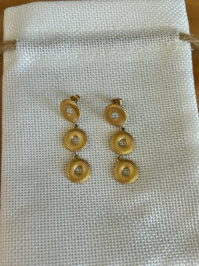 Boucle d’oreille style vintage Louyetu - photo numéro 2