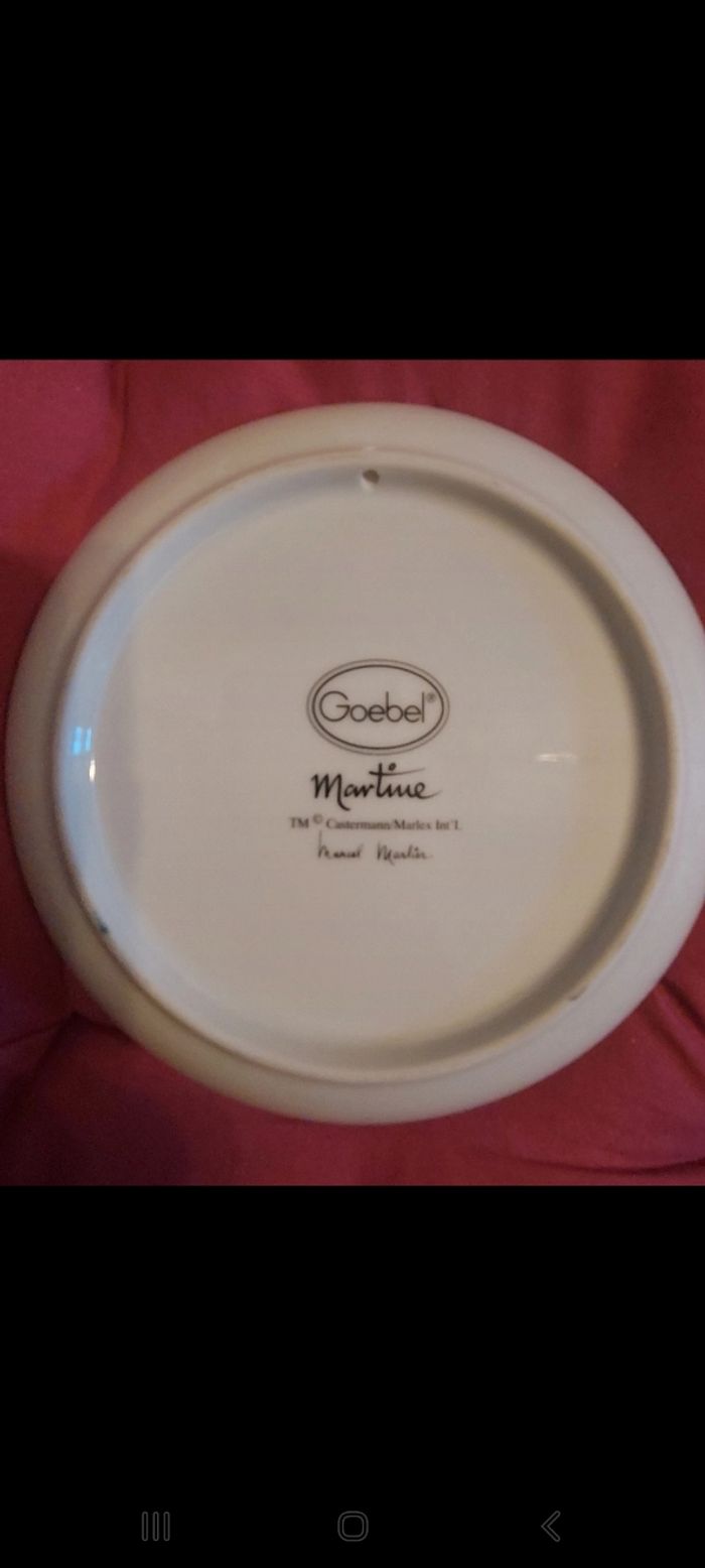 Assiette ou vide poche  Martine de chez Goebel - photo numéro 3