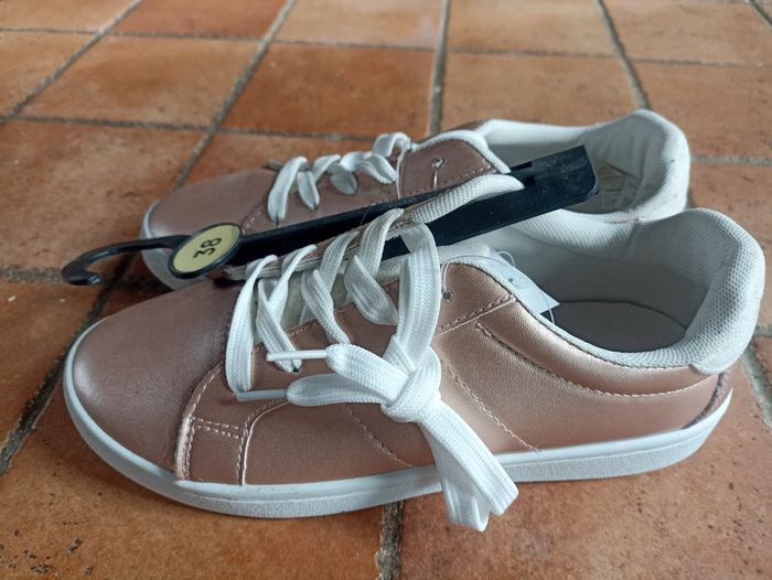 Basket rose gold taille 38