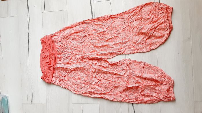 Vêtement femme pantalon type sarouel rose taille 36 - photo numéro 4