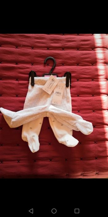 Lot de 2 pantalons naissance