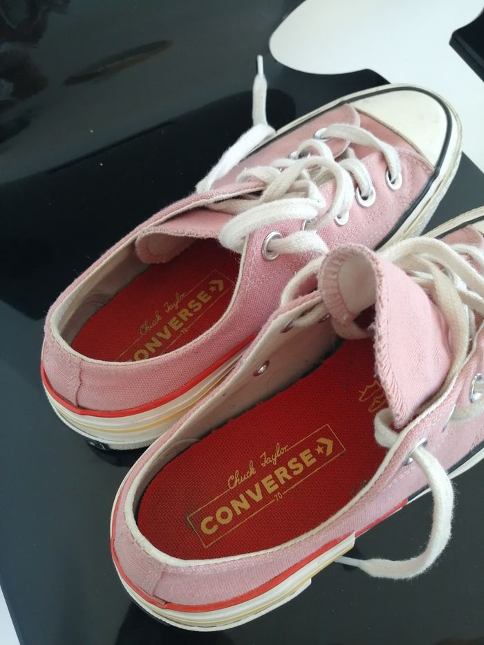 Converse rose basse 36. 5 - photo numéro 5