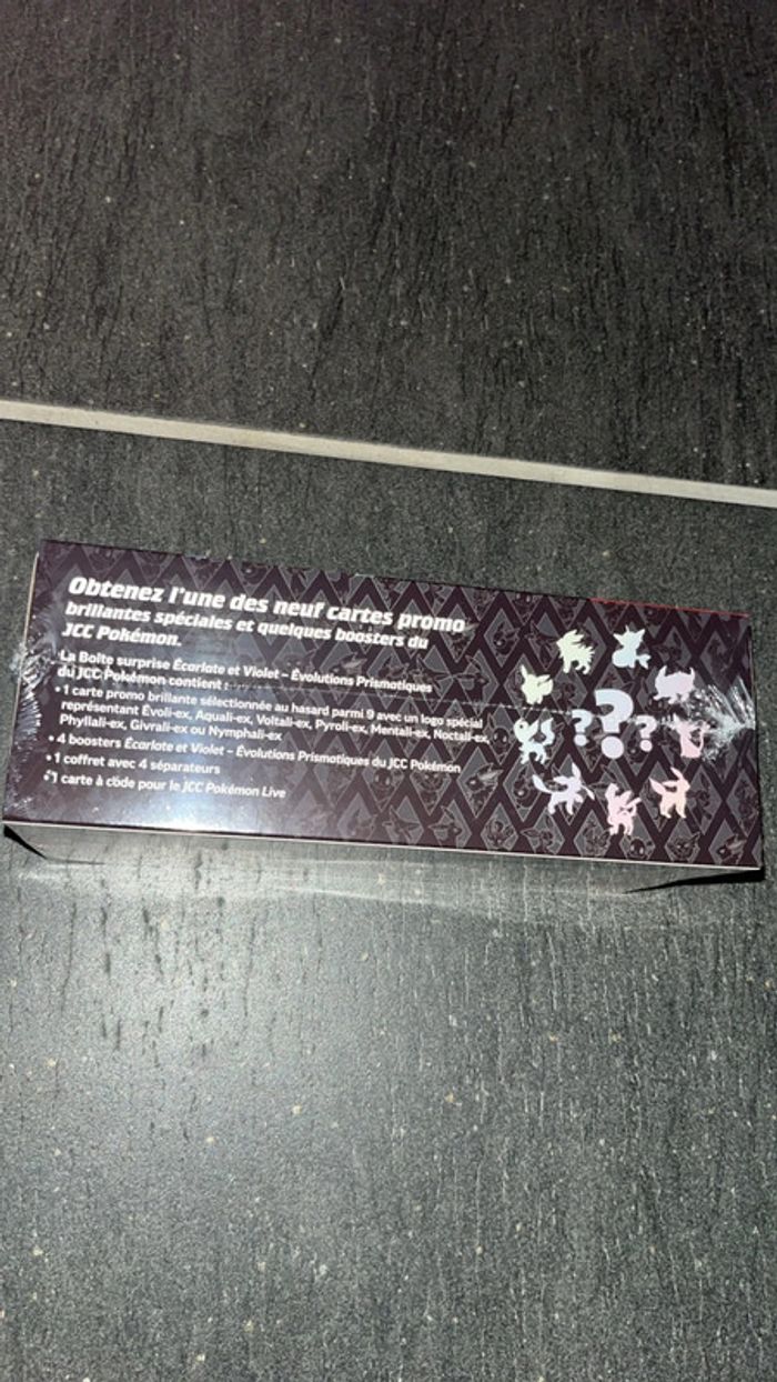 [NEUF] Boîte surprise EV8.5 Pokémon Evolutions prismatiques FR - photo numéro 4