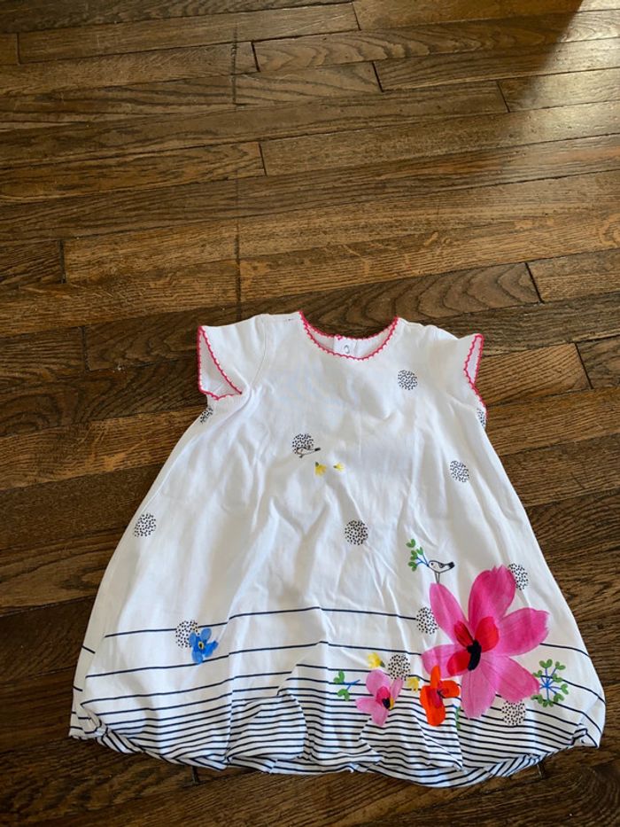 Robe catimini rose 6 mois