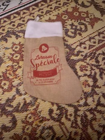 Chaussette neuf noël