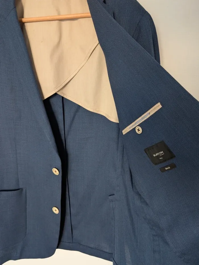 Veste blazer / costume en laine - photo numéro 3