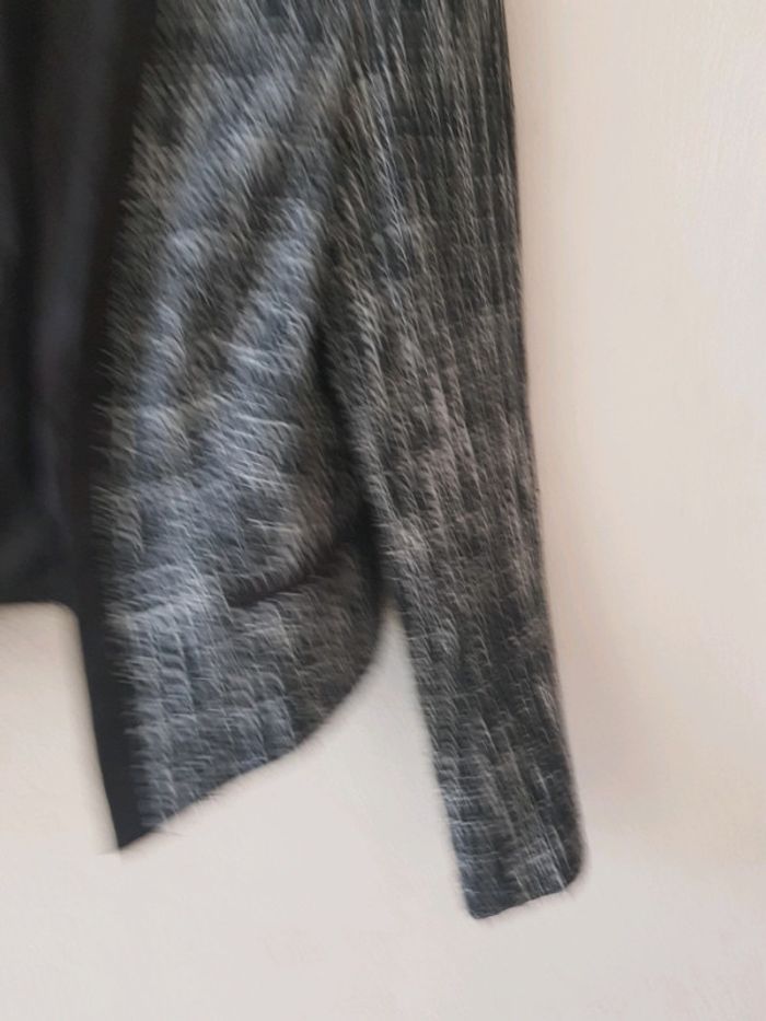 Veste blazer coupe courte en laine - photo numéro 4