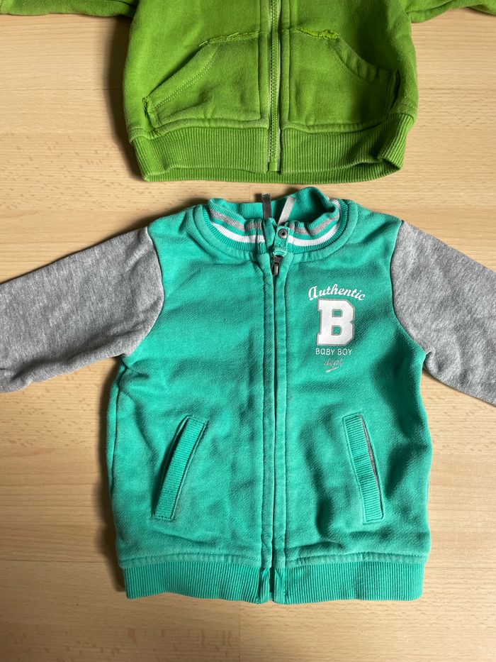 Lot de 2 vestes garçon 6 mois - photo numéro 2