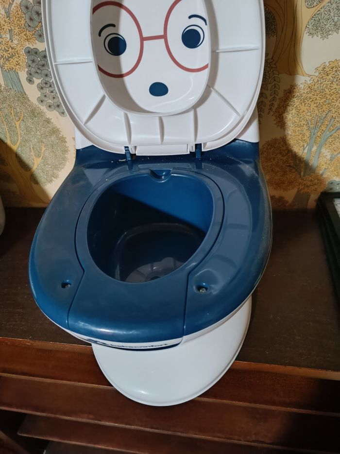 Pot panda avec fausse chasse d'eau - photo numéro 3
