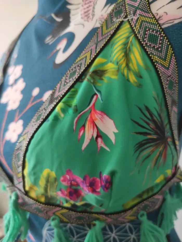 Haut de bikini vert - Drop qui sent bon les vacances - photo numéro 12