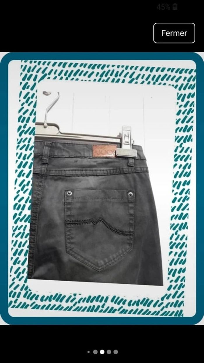Pantalon skinny femme dégradé de vert Taille 40 - By Joos - photo numéro 9