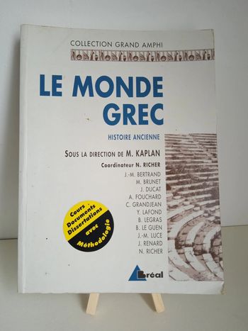 Livre Le monde grec