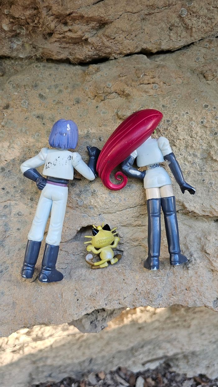 Super figurine Pokemon Nintendo tomy C.G.T.S.J la team rocket - photo numéro 4