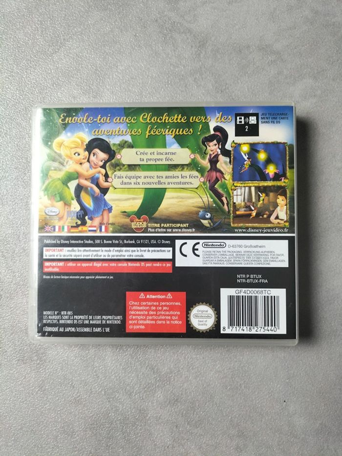 Jeu Nintendo DS – Clochette et l’Expédition Féerique - photo numéro 2