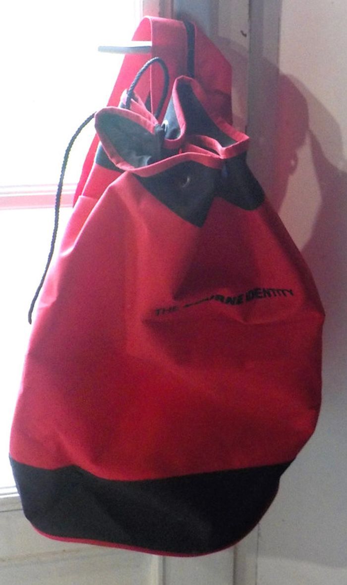 Sac marin toile rouge The Bourne Identity - photo numéro 2