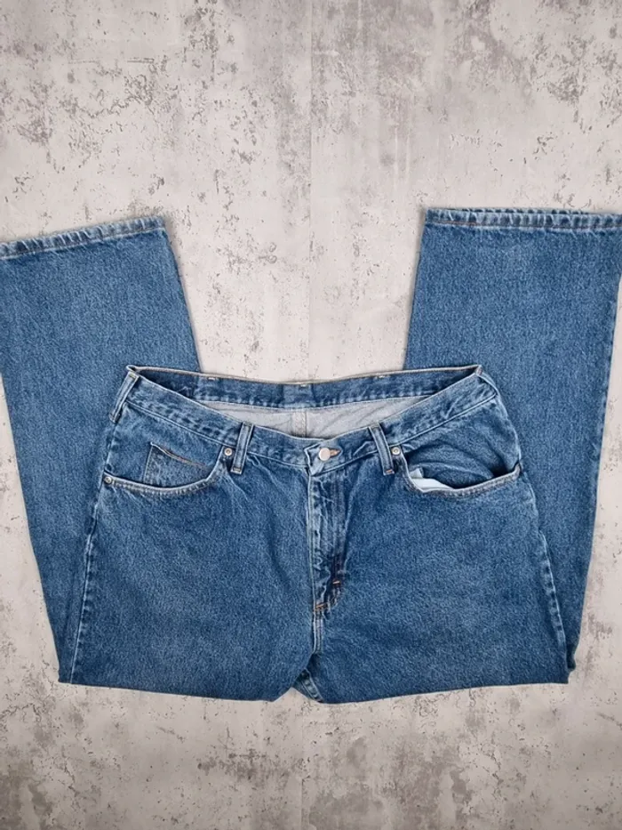 Jean Wrangler bleu – Taille 38x29 US / 48 FR Homme (mesures en photos) - photo numéro 2