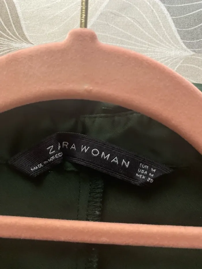 Blouse chemisier verte foncée - Taille M - photo numéro 5