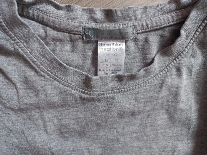 Lot de 2 tee-shirts 'Domyos' 14 ans - photo numéro 3