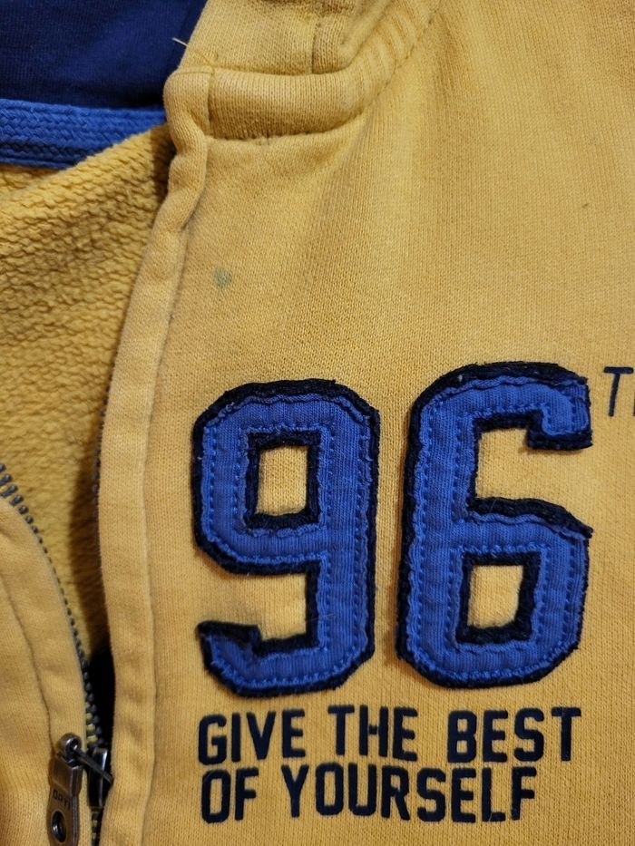 Veste en sweat jaune Okaidi - photo numéro 5