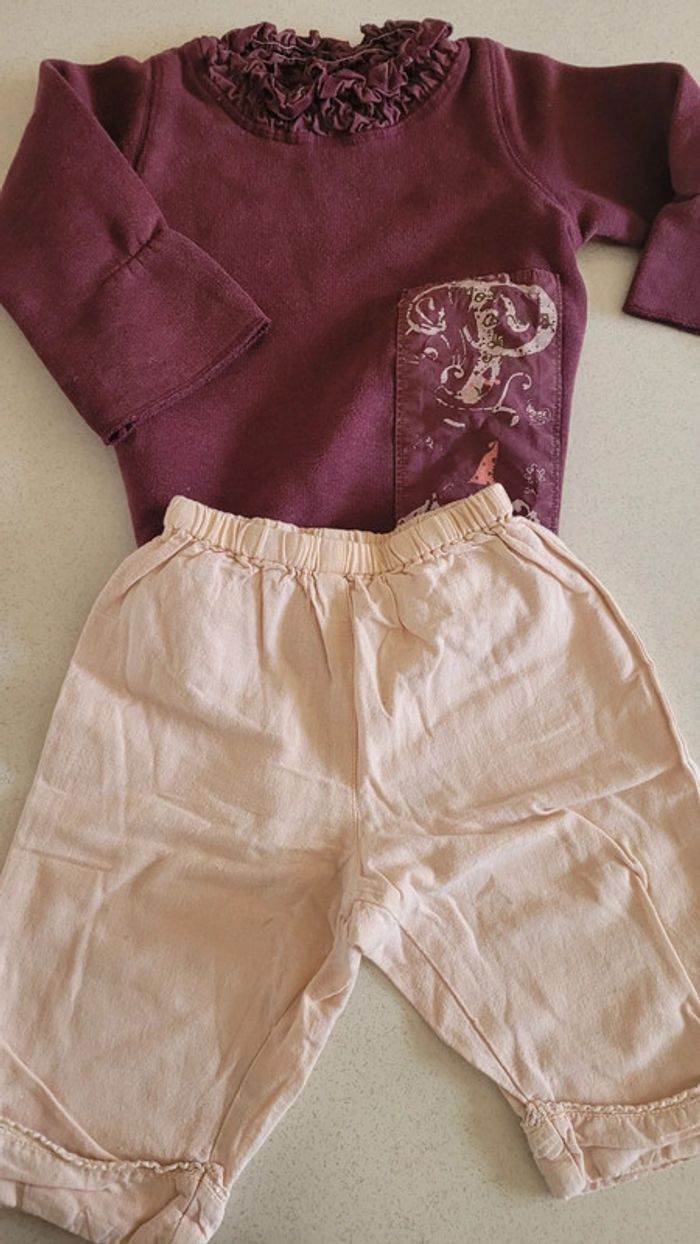 Lot de 13 vêtements fille 18/24mois 👧 - photo numéro 2