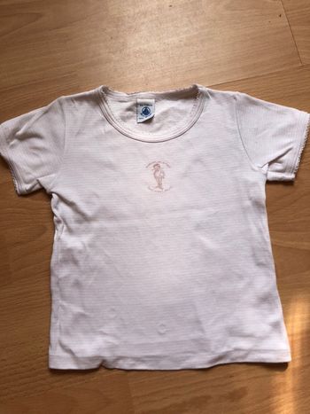 Maillot de corps MC Petit Bateau T. 2 ans/86 cm fille