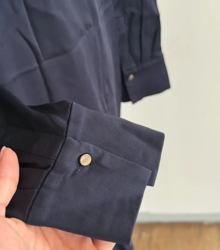 Robe bleu marine Mos Mosh – Taille 40 – Élégante & fluide - photo numéro 4