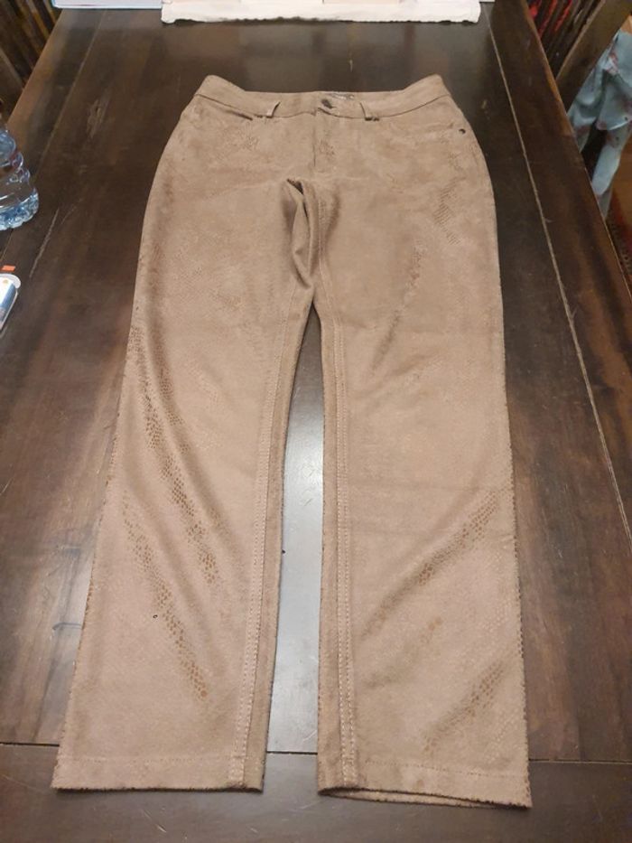 Pantalon Comme Ça marron  fr 40 - photo numéro 6