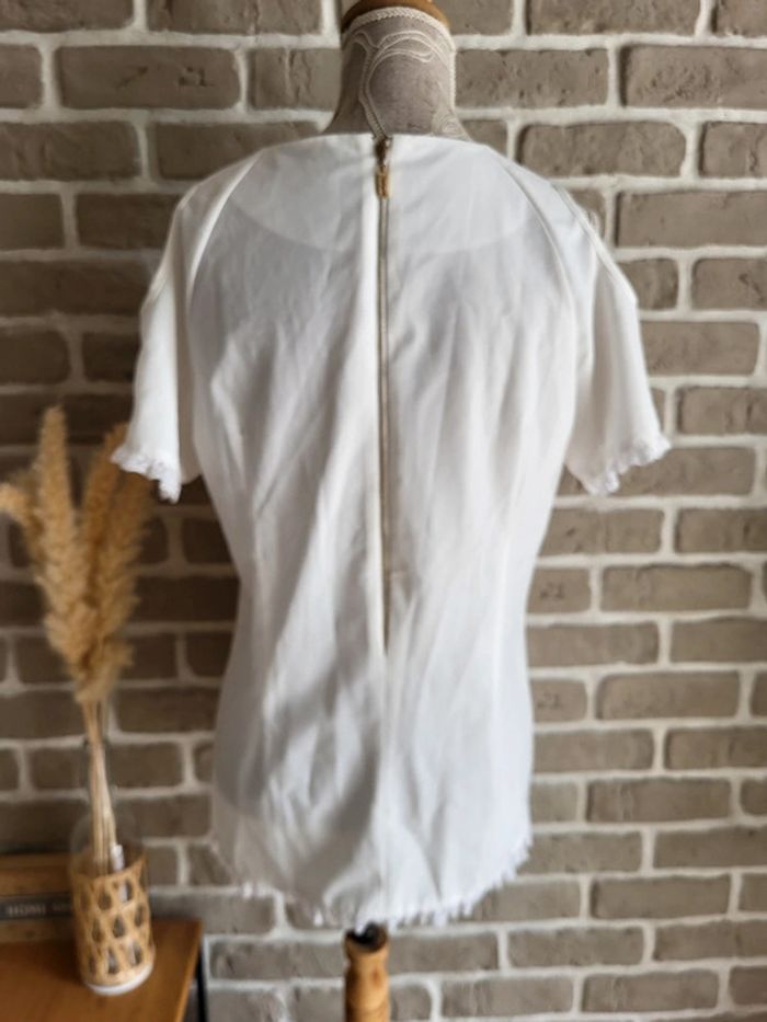 Blouse à épaules dénudées et dentelle Freesia - photo numéro 15
