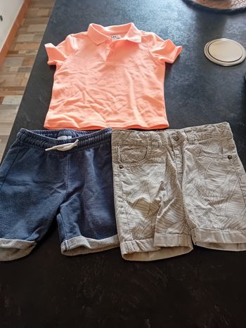 Polo et shorts