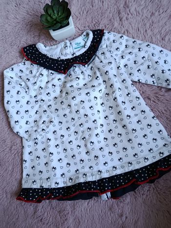 Robe manche longue - taille 9 mois