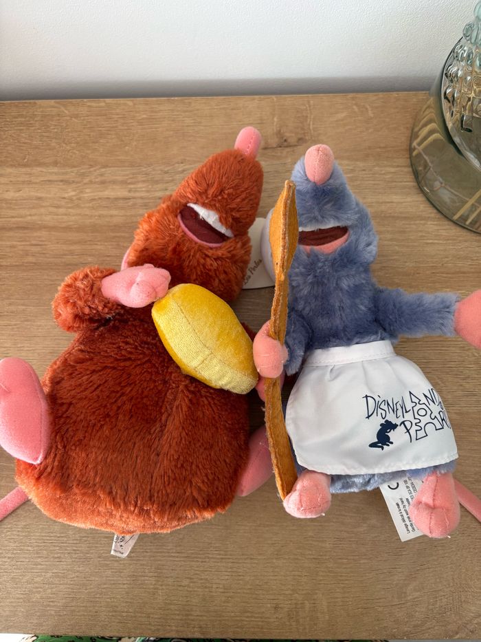 Peluches rat Ratatouille et Émile - photo numéro 9