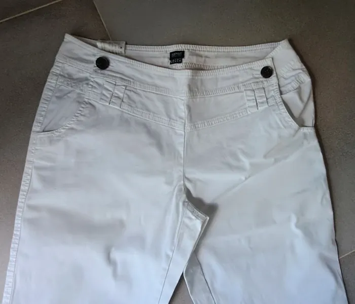 Pantalon blanc femme - photo numéro 3