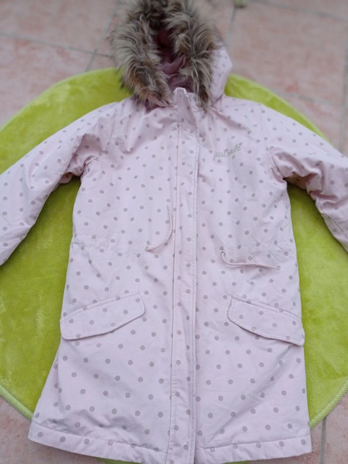 Manteau 3 en 1 rose pâle taille 14 ans Vert Baudet - photo numéro 7