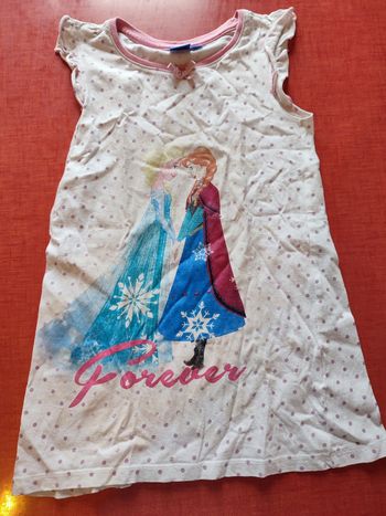 Chemise de nuit La reine des neiges