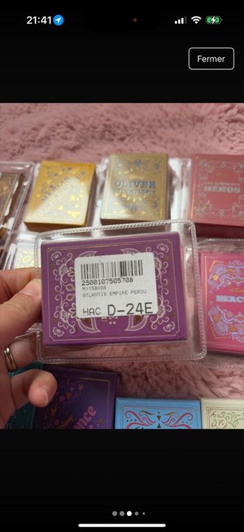 Collection  13 mini livres Disney 