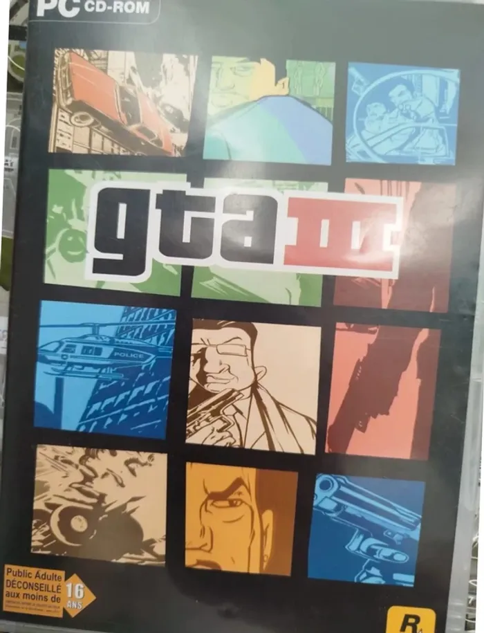 Jeu GTA III pc Neuf avec notice et Poster - photo numéro 3