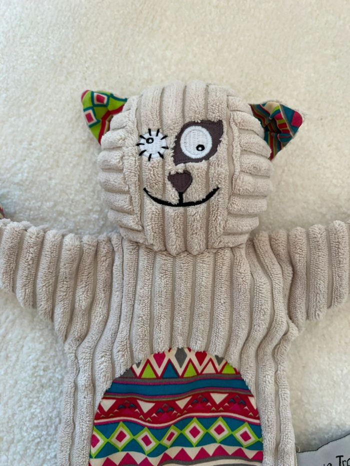 Doudou marionnette chat Globe Trotoys - photo numéro 3