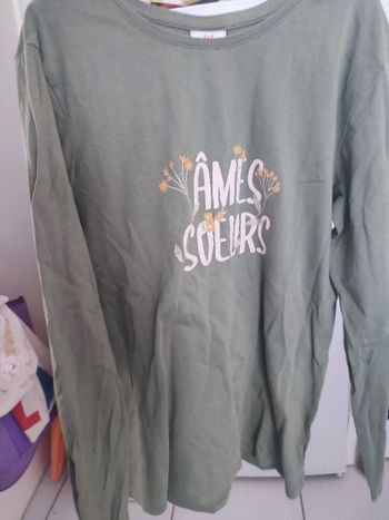 #kytie12ansfille. Tee-shirt manches longues taille 12 ans