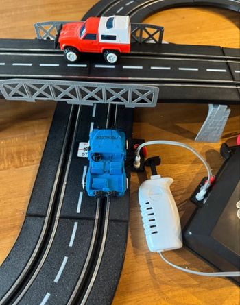 Circuit Jouef, Super raids, 4x4, vintage, complet, testé et fonctionnel