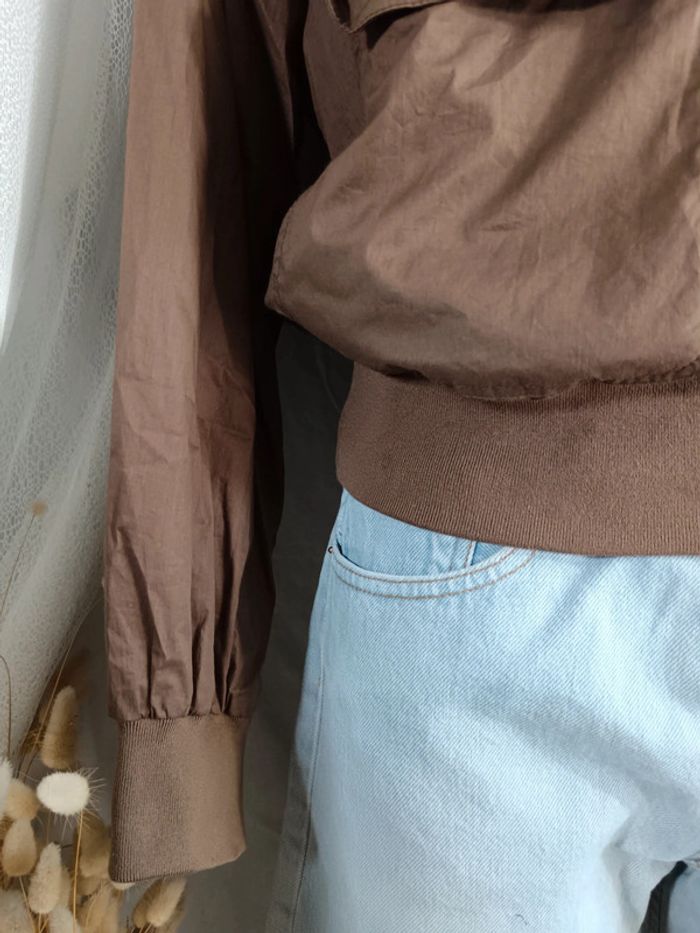 Brunello Cucinelli | Bombers fin marron | t. M - photo numéro 10