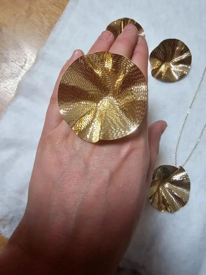 Parure de bijoux inspiration africaine - photo numéro 2