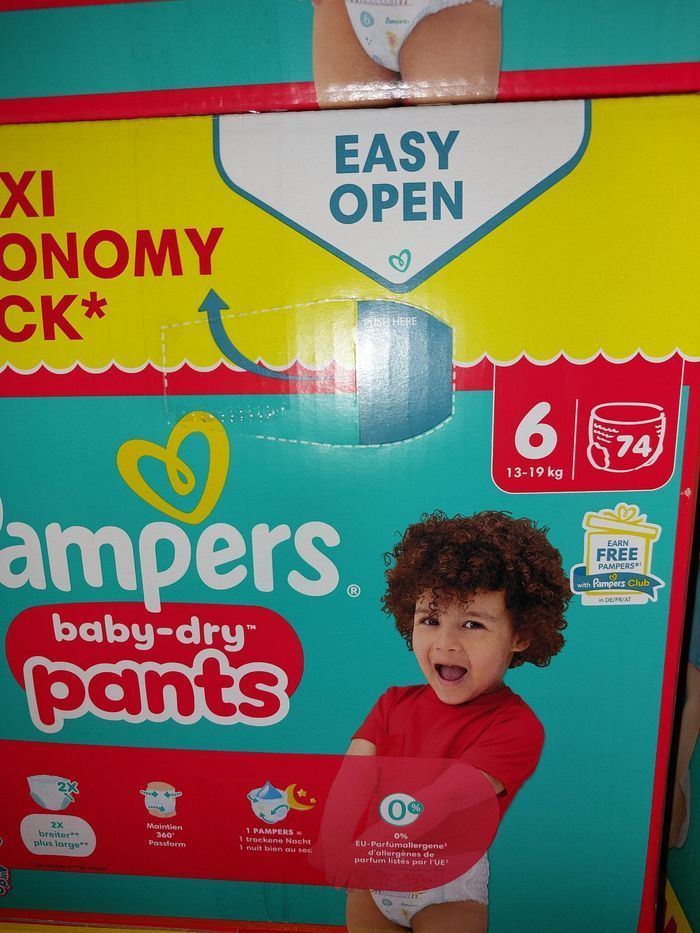 Couches pampers taille 6 pant - photo numéro 2
